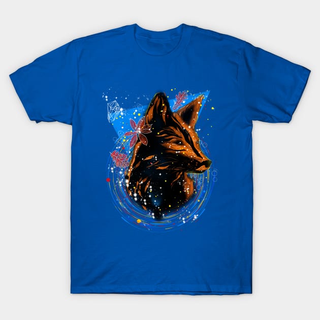 magical fox T-Shirt by kharmazero